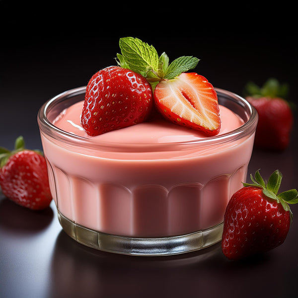 Strawberry Custard - 1 litre Vape Liquid