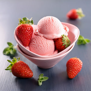 Strawberry Ice Cream Flavour - 10ml Bottle Vape Liquid